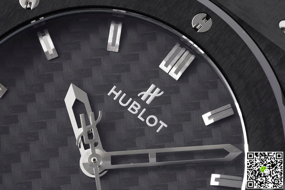 GSF Hublot Classic Fusion 542.CM.1770.RX GS Factory 1:1 Best Edition Replica Watch Black Leather Strap